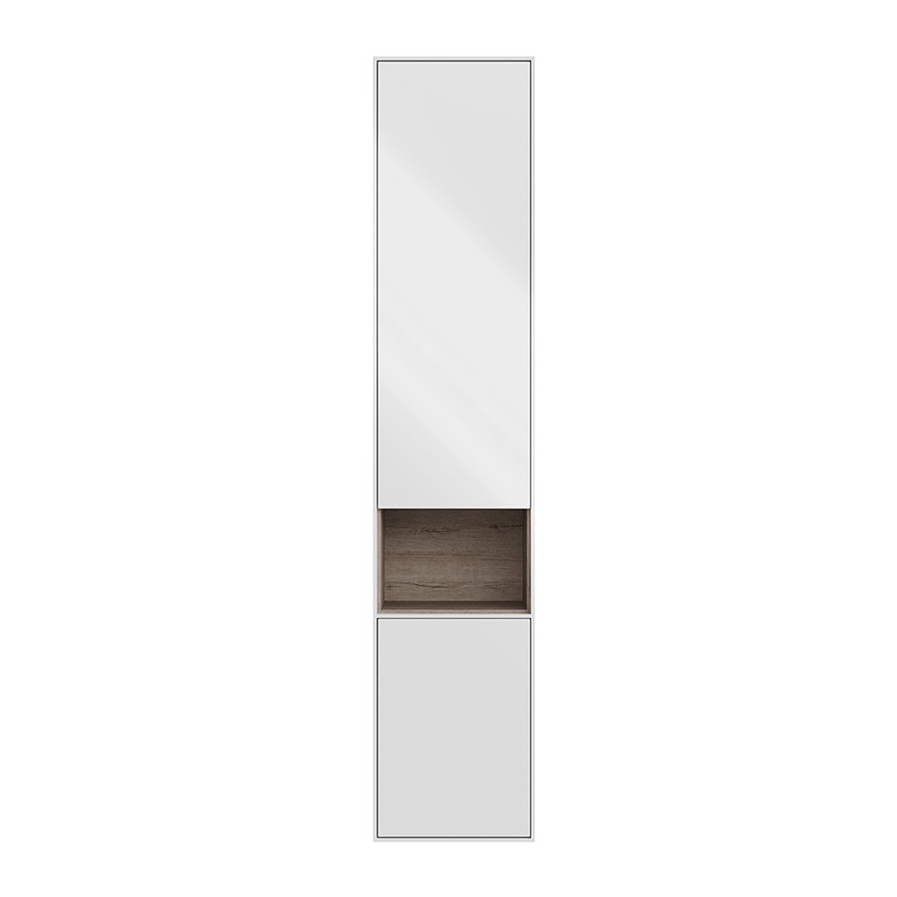 PLB.M.170\WHT Пенал PLAZA MODERN 170 см, 2 дверцы, цвет белый