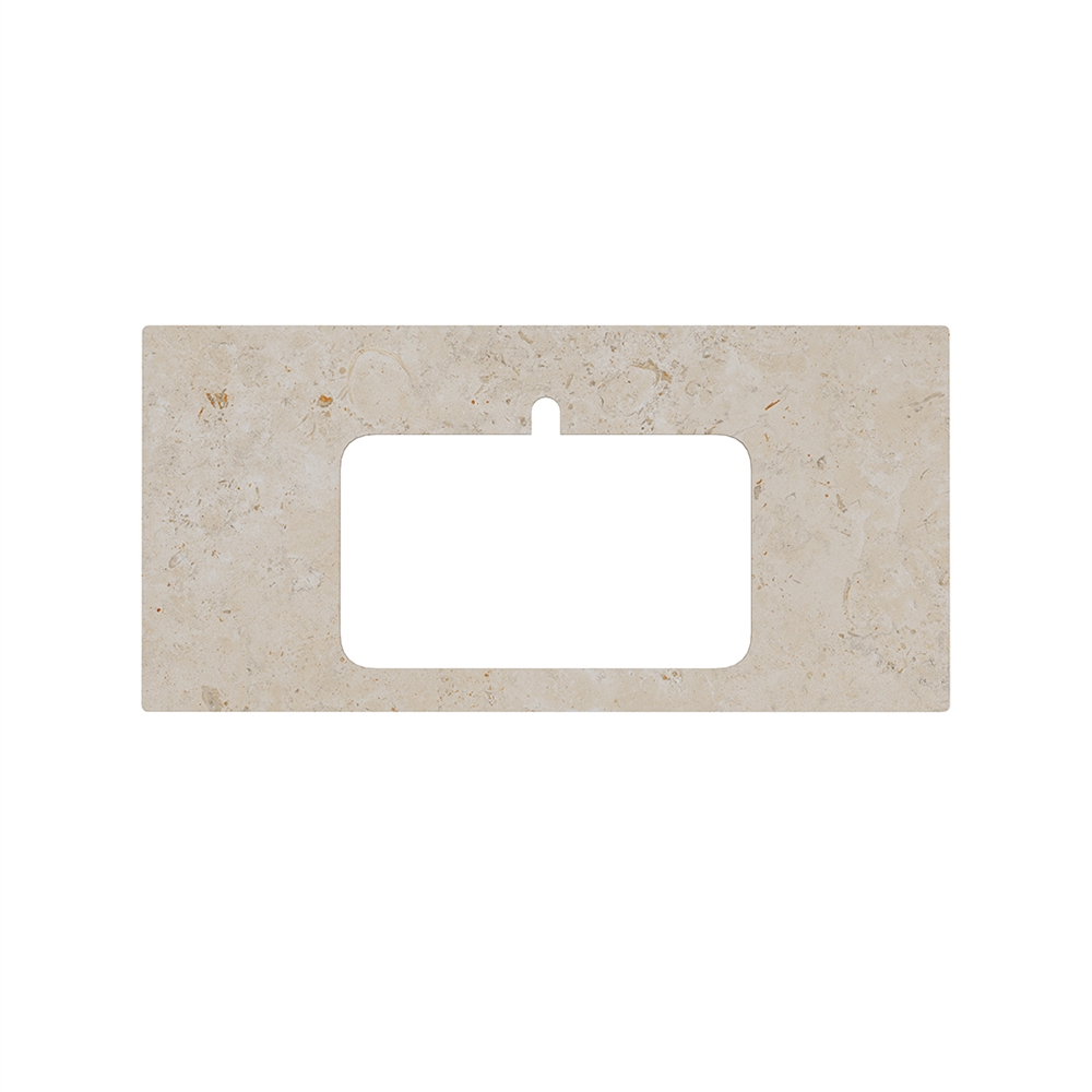 PL2.DD590500R/100 PL2.DD590500R/100 Спец. изделие декоративное для раковин, встраиваемых сверху Про Лаймстоун АТ бежевый темный