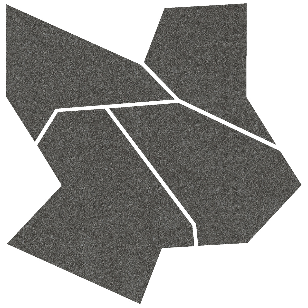 Noon Deco Mosaic Anthracite Soft 60x60