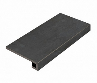 Surface Steel Scalino Frontale Nat 33x120