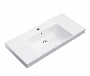 CU.wb.100 Раковина CUBO 100 см с крепежом