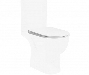 BG.Pro.seat.01\WHT Сиденье Buongiorno PRO Slim soft close, белый