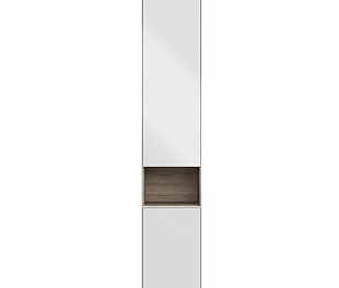 PLB.M.170\WHT Пенал PLAZA MODERN 170 см, 2 дверцы, цвет белый