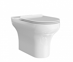 BG.wc.01 Унитаз BUONGIORNO напольный безободковый с крепежом без сиденья