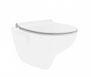 XPRO.B.seat.02/WHT Сиденье XPRO slim c микролифтом, белый глянцевый