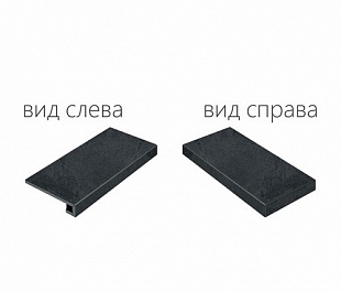 Materia Titanio Scalino Ang.Sx Nat (Угловая Левая) 33x45
