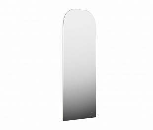 VE.R.mi.100/WHT Зеркало VETRATA R 400х1035 мм, сенсор со сменой цвета подсветки и антизапотевание, белое