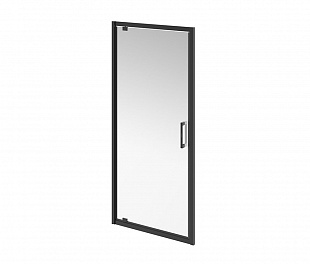 VE.90.PD.BLK.M Душевая дверь VETRO, распашная, 90х195, матовый черный