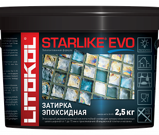 STARLIKE EVO Эпоксидная затирка S.145 Nero Carbonio 2,5kg