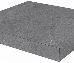 DL501020R/GCA Ступень угловая клееная Фондамента серый темный 33x33x0,9