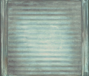 Glass Blue Brick Brillo 20x20