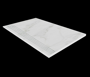 Ступень AB01-30x120-Непол. White