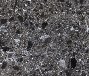 Terrazzo Керамогранит Черный K-333/MR/60x60
