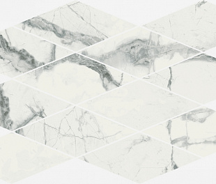 Charme Deluxe Invisible White Mosaico Diamond Lux 28x48