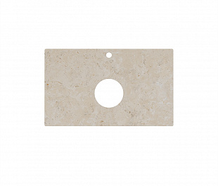 PL1.DD590500R/80 PL1.DD590500R/80 Спец. изделие декоративное для накладных раковин Про Лаймстоун АТ бежевый темный