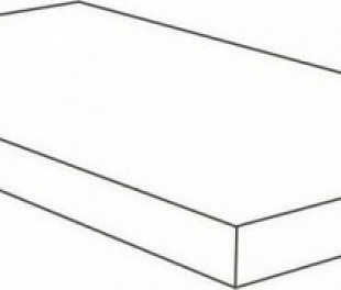 Charme Deluxe Grigio Orobico Scalino Ang Sx (Угл Лев) Nat 33x160